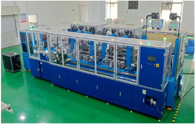 伺服粉末成型机自动线